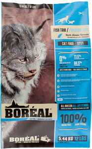 BOREAL Cat Food ORIGINAL Fish Trio Patches Pet Supply